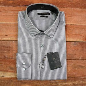 ✅ John Varvatos Men Dress Shirt Sz. 17 34/35